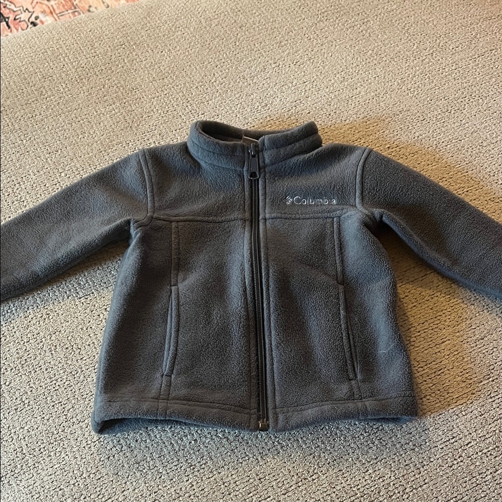 Columbia Kids Fleece Jacket - Dark Gray